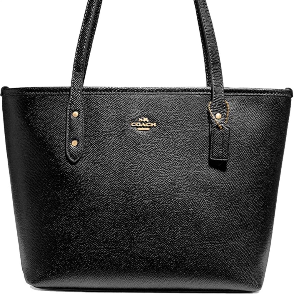 Coach Mini City Zip Tote leather bag